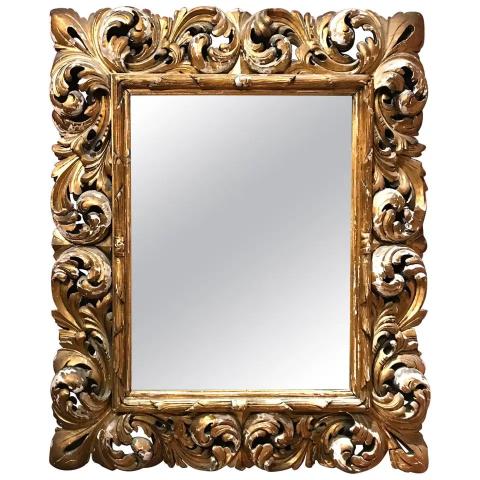 gilded mirror