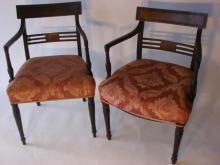 pair of Regency chairs