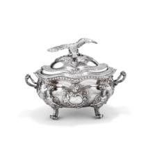 Kandler silver soup tureen