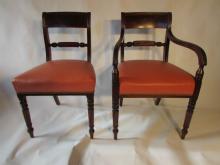 set of Regency chairs